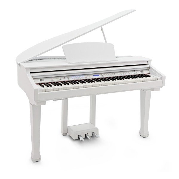 GDP-100 Digital Grand Piano by Gear4music, Gloss White