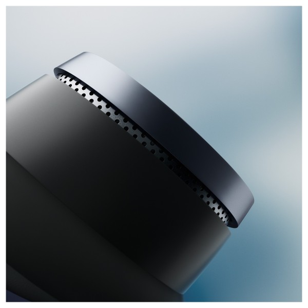 Bowers & Wilkins Pi8 Wireless Bluetooth Noise-Cancelling Earphones, Anthracite Black - zoom turn 