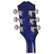 Epiphone Les Paul Standard 60s Figured Inspired by Gibson, Blueberry Burst headstock back 