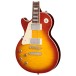 Epiphone Les Paul Standard 50s Figured Left Handed Inspired by Gibson, Washed Cherry Sunburst body