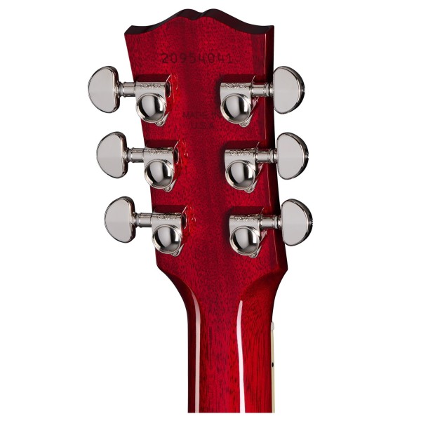 Gibson Hummingbird Standard, Vintage Cherry Sunburst headstock back 