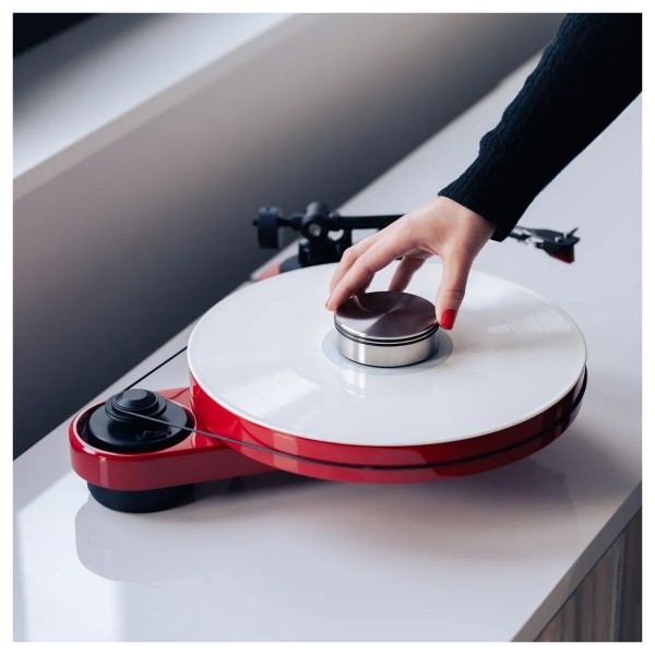 Pro-Ject Record Puck DS, Silver - Used on Pro-Ject RPM 5 Carbon Turntable