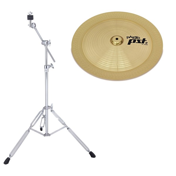 Paiste PST 3 18'' China Cymbal & Cymbal Stand