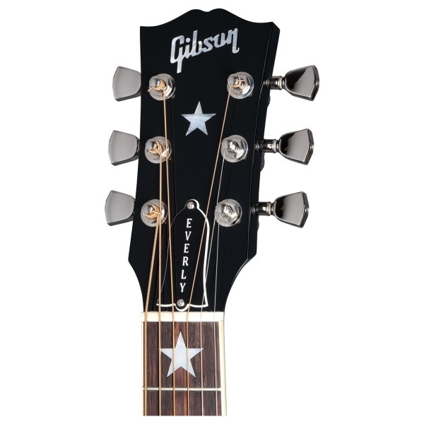 Gibson Everly Brothers J-180, Ebony headstock 