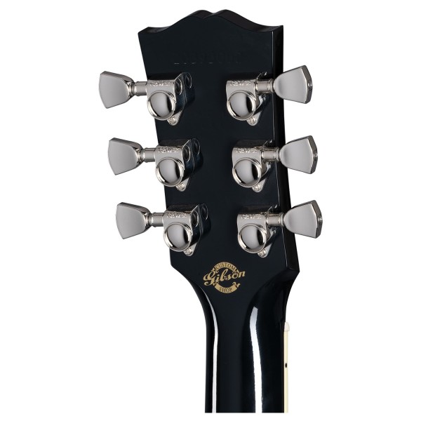 Gibson Everly Brothers J-180, Ebony headstock back 