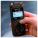 Tascam DR-05XP 32-Bit Float Portable Handheld Recorder With USB-C Audio Interface - Lifestyle 2