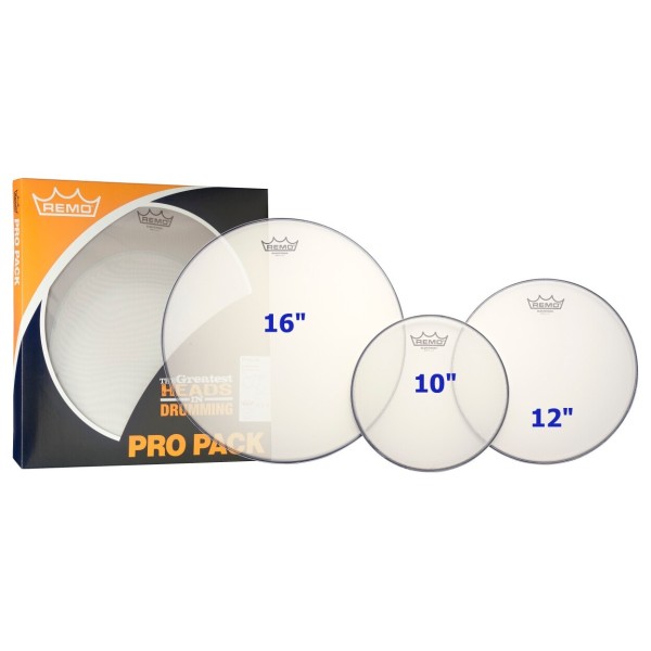 Remo Silentstroke Tom Pack - 10, 12, 16" Heads