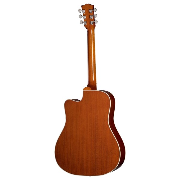Gibson Hummingbird Standard EC, Heritage Cherry Sunburst back 