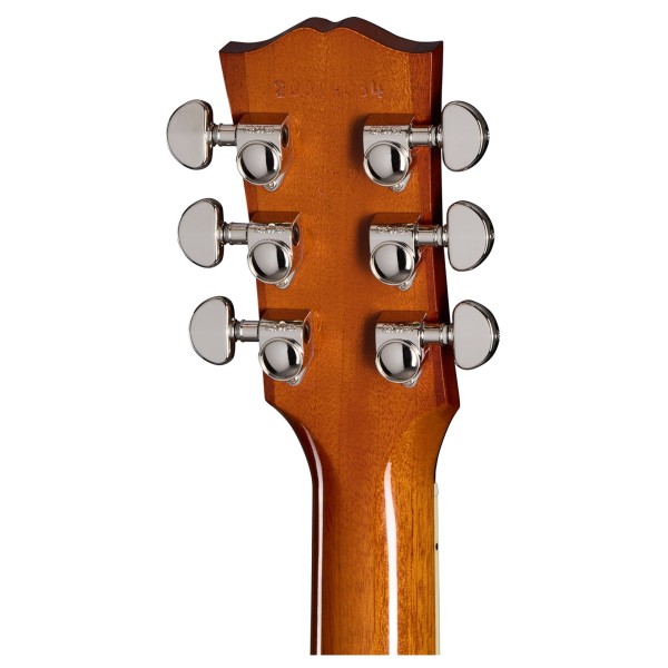 Gibson Hummingbird Standard EC, Heritage Cherry Sunburst headstock back 