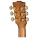 Gibson J-45 Standard Rosewood Lefty, Rosewood Burst headstock back 