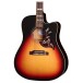 Gibson Hummingbird Studio EC, Tri-Burst Satin body 