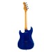 Flight Pathfinder Tenor Electric Ukulele, Trans Blue - Back