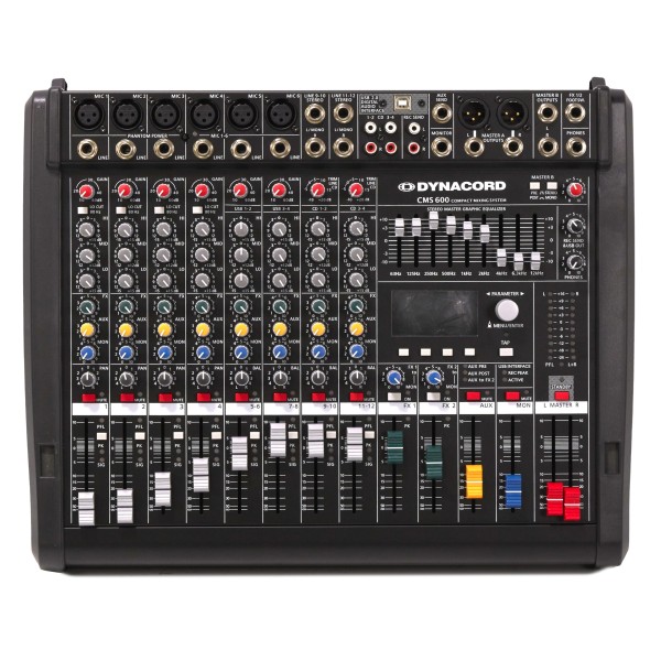Dynacord CMS 600-3 8-Channel Mixer - Secondhand at Gear4music