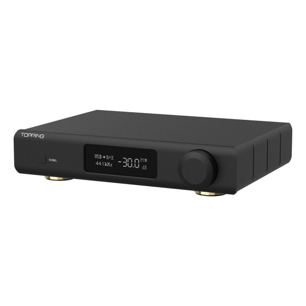 Topping D Series D90 III Sabre Desktop DAC, Black - right turn