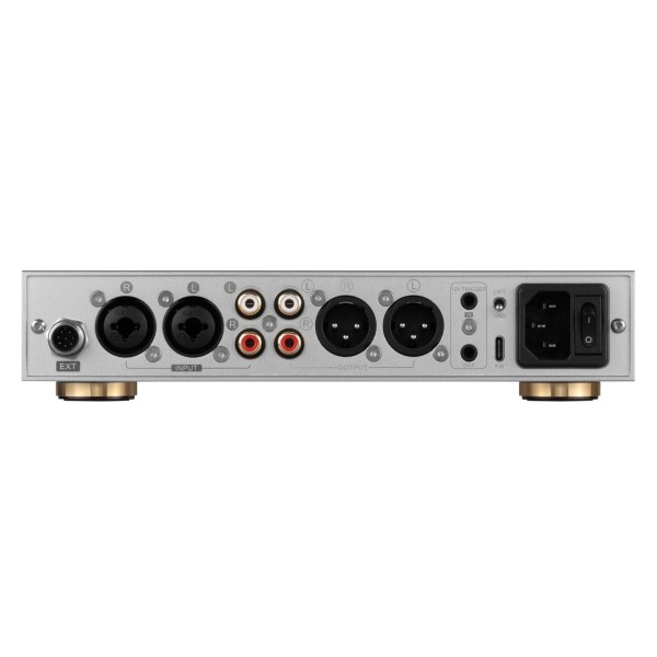 Topping A Series A70 Pro Desktop Headphone Amplifier, Silver - Rear view