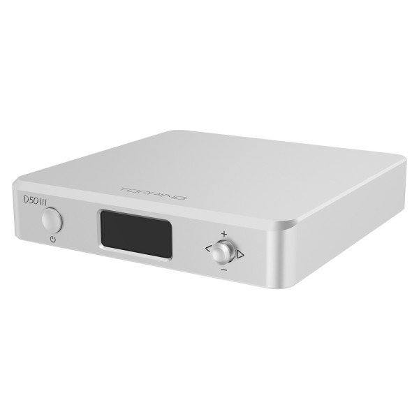 Topping D Series D50 III Desktop DAC, Silver - right