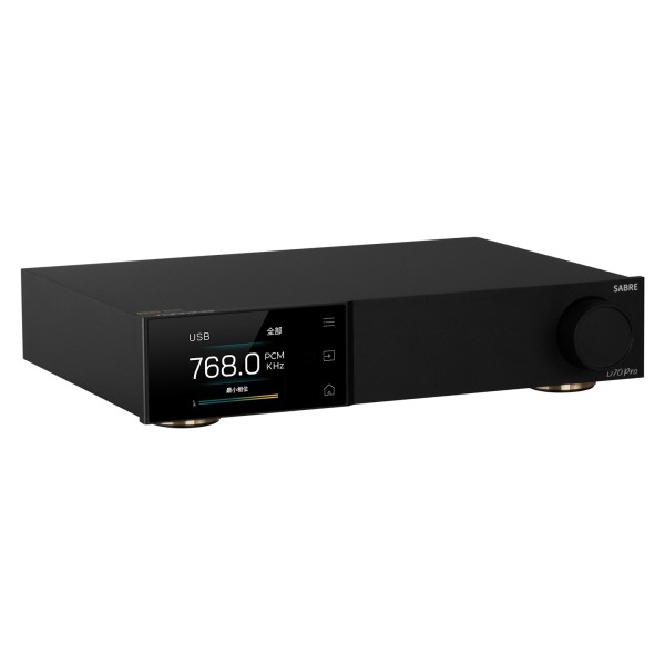 Topping D Series D70 Pro Sabre Desktop DAC, Black - 