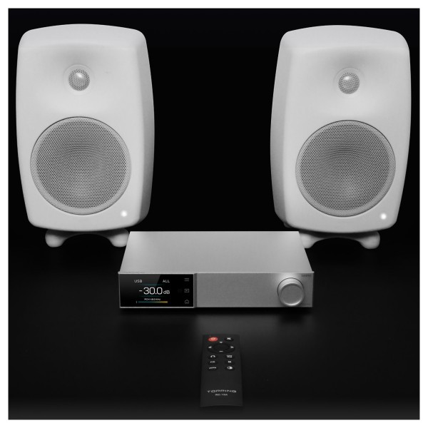 Topping D Series D70 Pro Sabre Desktop DAC, Black - ls 1
