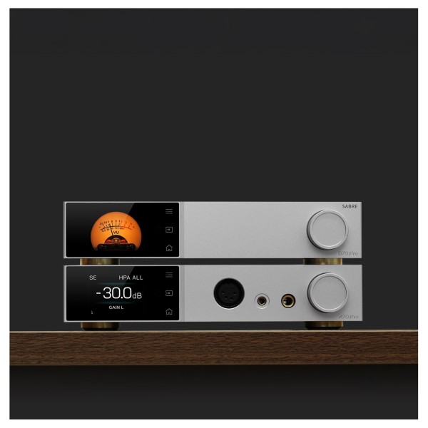 Topping D Series D70 Pro Sabre Desktop DAC, Black - ls 2