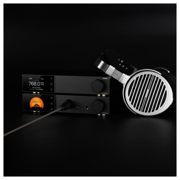 Topping D Series D70 Pro Sabre Desktop DAC, Black - ls 3 