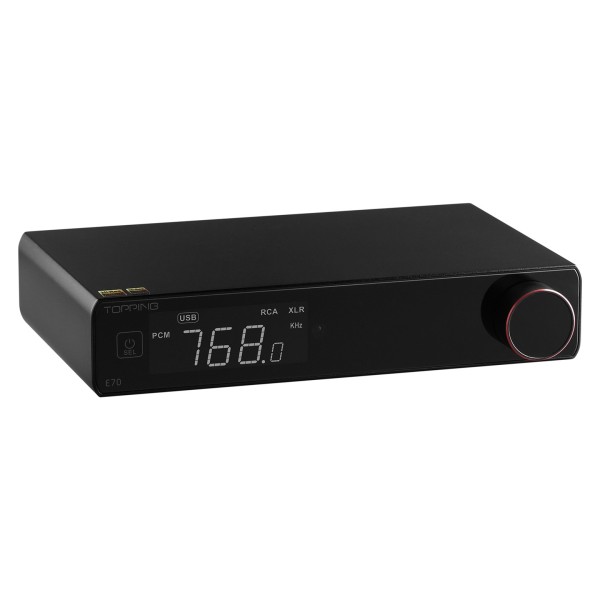 Topping E Series E70 Desktop DAC, Black - 