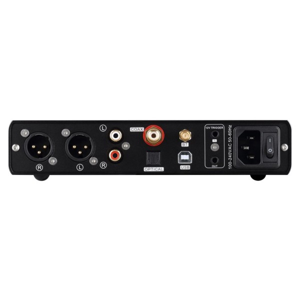 Topping E Series E70 Desktop DAC, Black - rear 