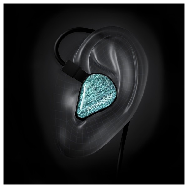 Topping ArpegEar Series Hane In Ear Monitors, Black - 