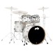 PDP Concept Maple 4pc Shell Pack, Pearlescent White