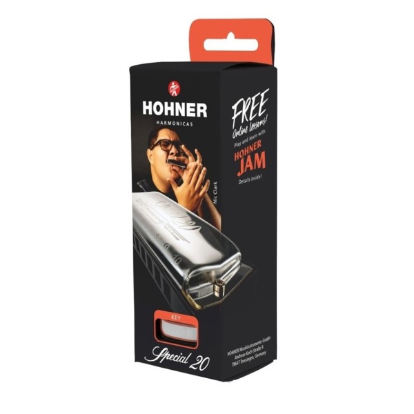 Hohner Progressive Special 20 Harmonica, B