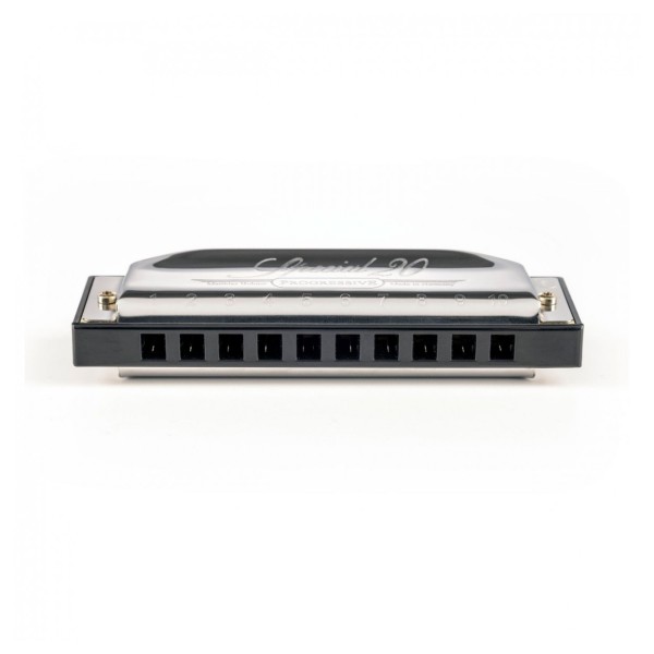 Hohner Special 20 Progressive Harmonica, Ab Country, Back