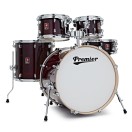 Premier Umelec 22" 5ks Modern Rock Shell Pack, Cherry Red