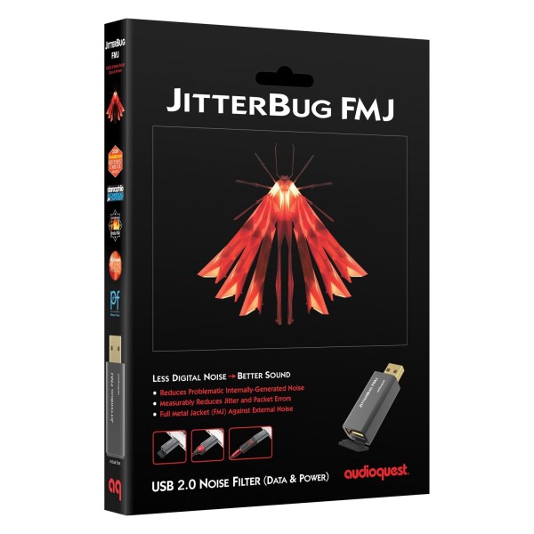 AudioQuest Jitterbug FMJ USB Filter - Packaging