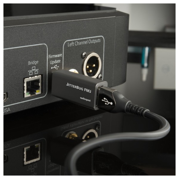 AudioQuest Jitterbug FMJ USB Filter - Lifestyle Image