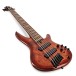 Ibanez SRMS806 Multi Scale 6 String Bass, Brown Topaz Burst