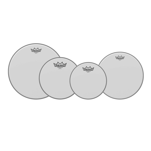 Remo Ambassador Coated Complete Pack - 10, 12, 16" Heads w/22'' P3 + 14'' Ambassador