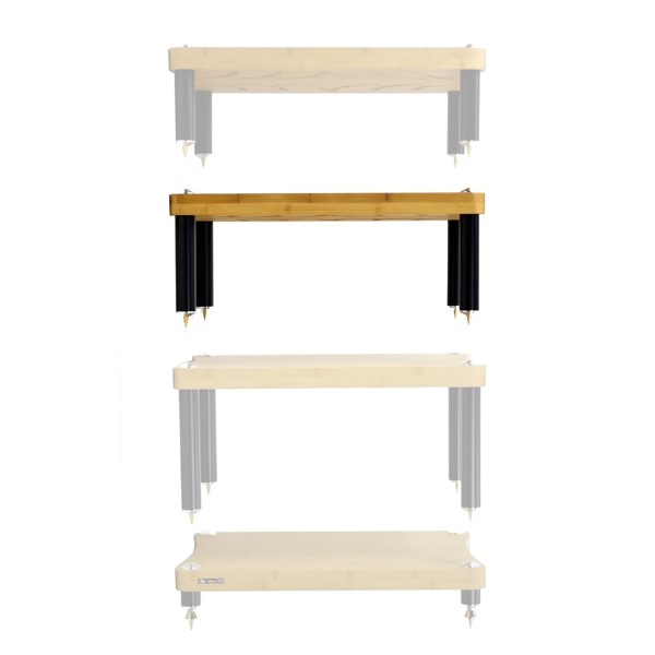 Atacama Evoque Eco 60/40 SE2 Shelf Module 215mm, Natural Bamboo - exploded . main  