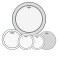 Remo Pinstripe Complete Pack - 10, 12, 16