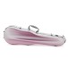 Spirit Polycarbonate Violin Case, 4/4, Light Pink