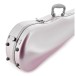 Spirit Polycarbonate Violin Case, 4/4, Light Pink