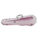 Spirit Polycarbonate Violin Case, 4/4, Light Pink