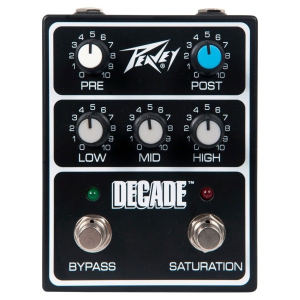 Peavey Decade Preamp Pedal front