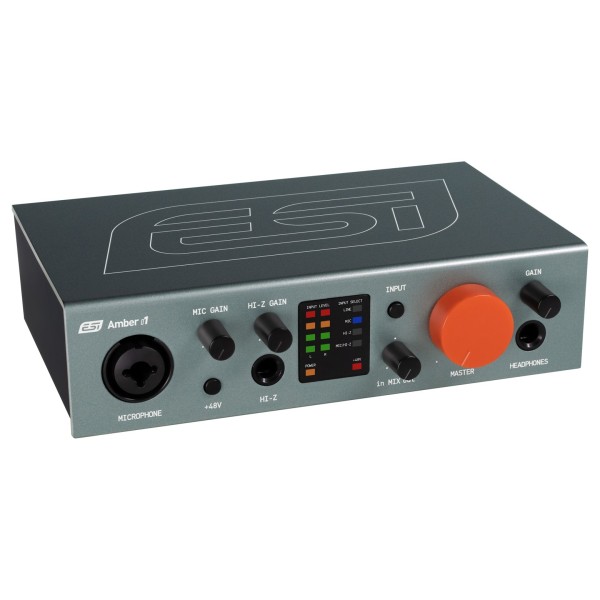 ESI Amber i1 Audio Interface - Angled