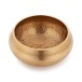 Gear4music Life 17.5cm Hammered Brass Singing Bowl, 1300g