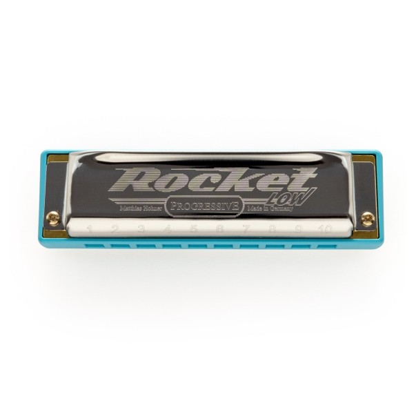 Hohner Rocket-Low Harmonica, C - Top