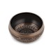 Gear4music Life 8.5cm Ornate Brass Singing Bowl, 215g