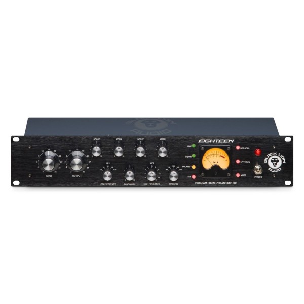 Black Lion Audio Eighteen Channel Strip - EQ & Mic Pre - Front