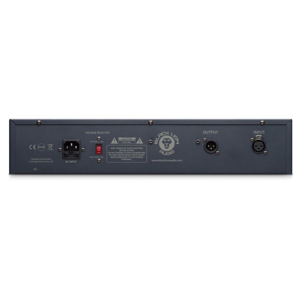 Black Lion Audio Eighteen Rackmount Channel Strip, EQ and Preamp - Rear