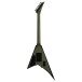 Jackson X Series Rhoads RRX24, Matte Army Drab with Black Bevels - Back