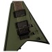 Jackson X Series Rhoads RRX24, Matte Army Drab with Black Bevels - Pickups