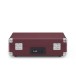 Crosley Cruiser Deluxe Portable Turntable with Bluetooth, Burgundy - back closed